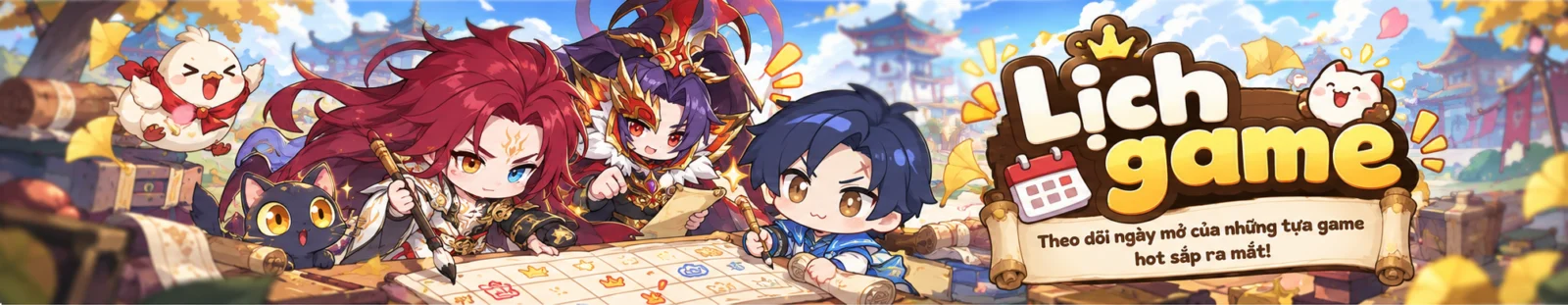 Lịch game - theo dõi ngày mở của những tựa game hot sắp ra mắt