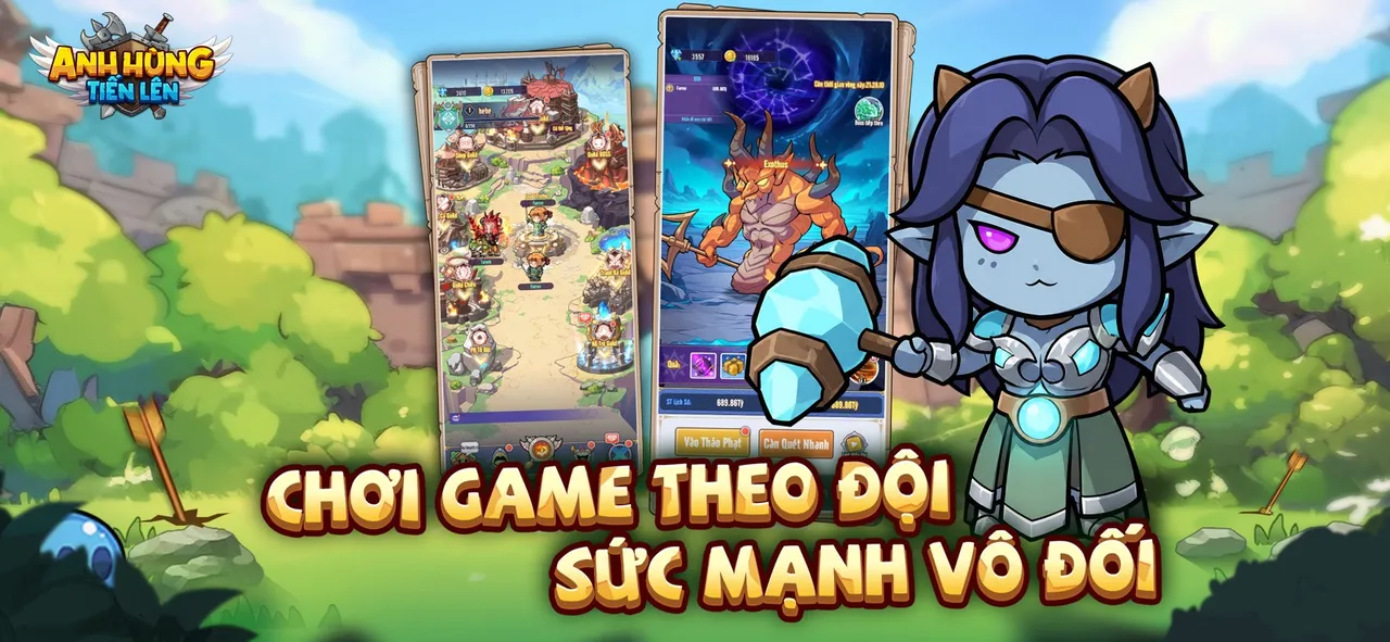 Anh Hùng Tiến Lên - ảnh trong game