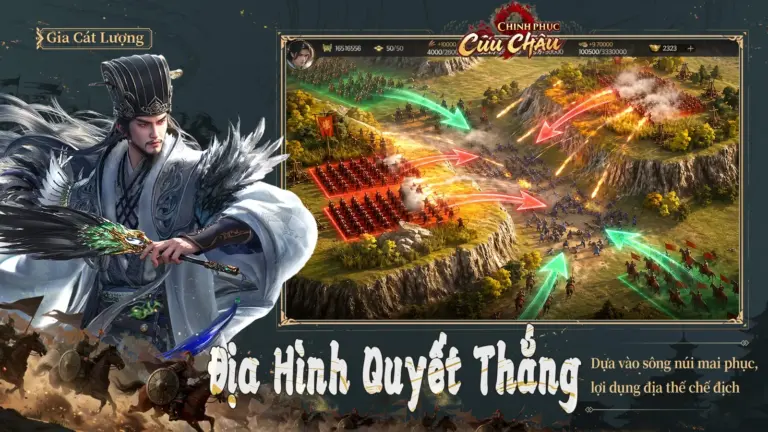 Ảnh trong game Chinh Phục Cửu Châu 2