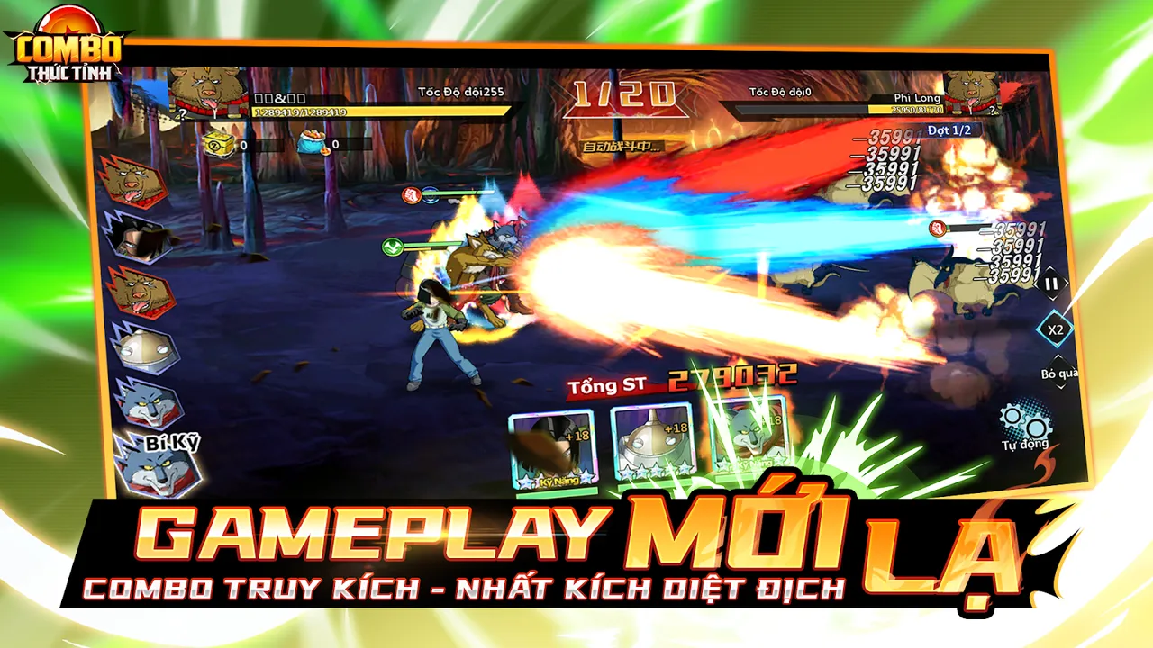 Combo Thức Tỉnh - ảnh trong game