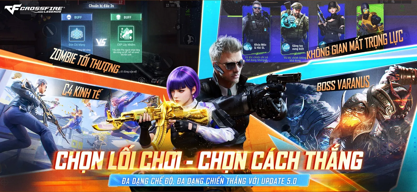 Code Crossfire Legends Mobile VNG mới nhất tháng 10/2026