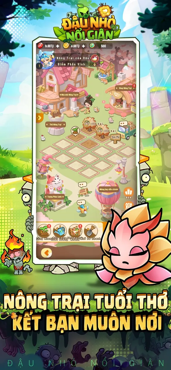 Ảnh trong game Đậu Nhỏ Nổi Giận 4