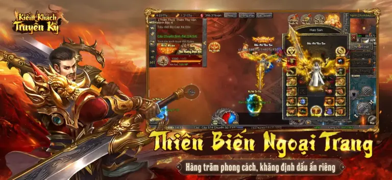 Ảnh trong game Kiếm Khách Truyền Kỳ 6