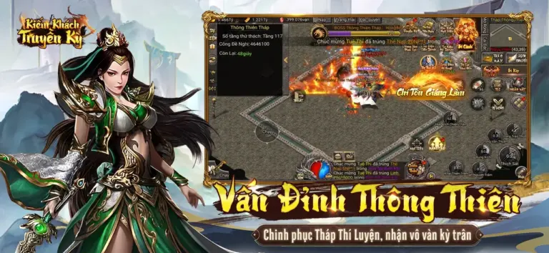 Ảnh trong game Kiếm Khách Truyền Kỳ 2