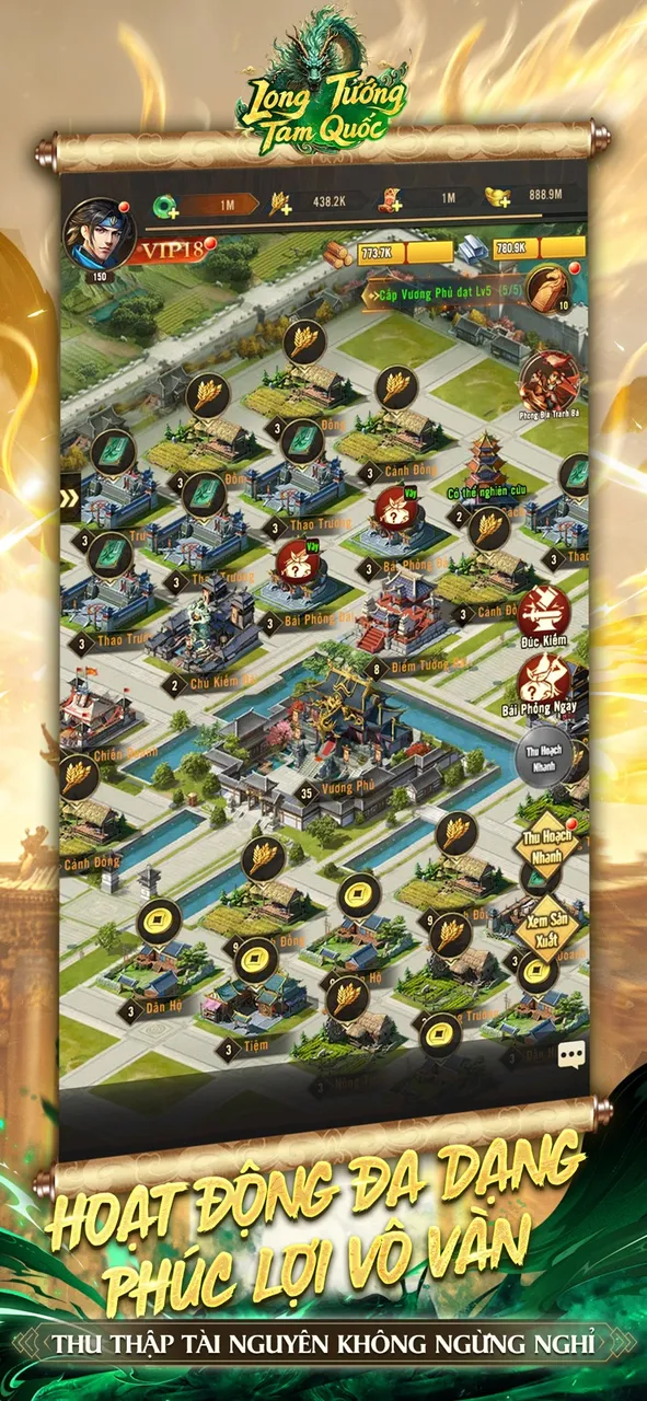 Ảnh trong game Long Tướng Tam Quốc 8