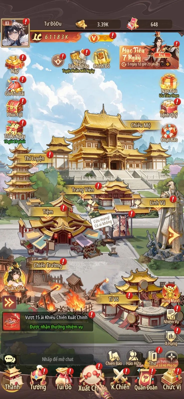Ảnh trong game Mộng Cảnh Tam Quốc 9