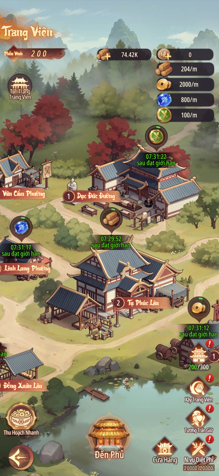 Ảnh trong game Mộng Cảnh Tam Quốc 8