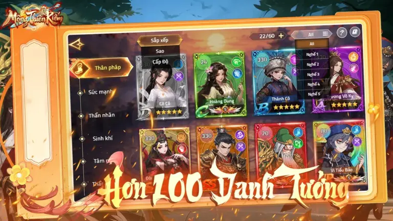 Ảnh trong game Mộng Thiên Kiếm 4