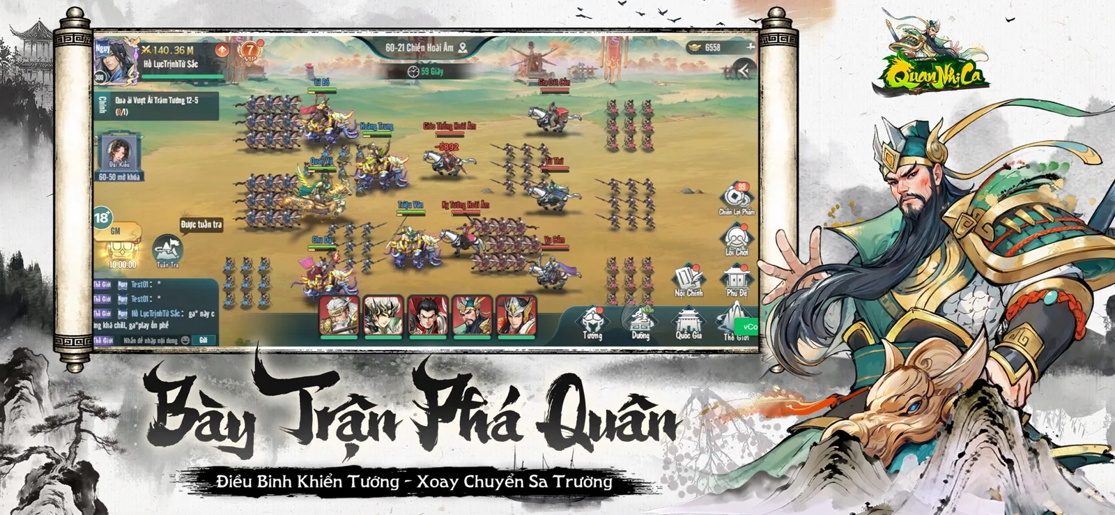 Code Quan Nhị Ca mới nhất tháng 10/2026