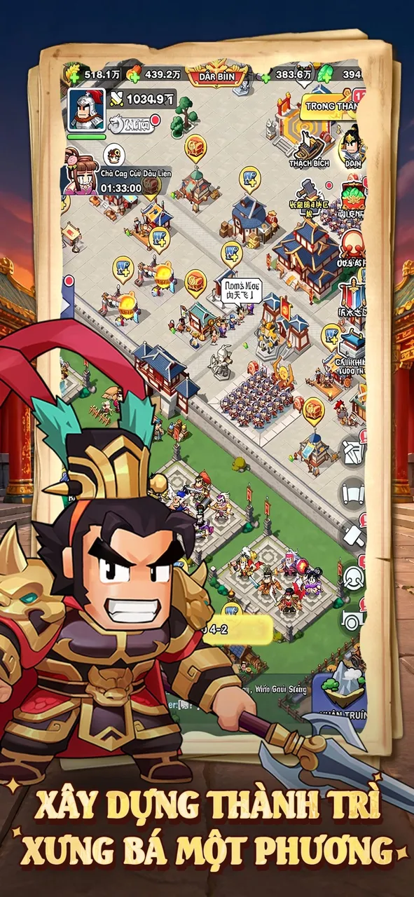 Ảnh trong game Samkok 5