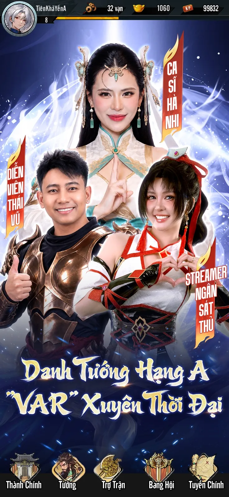 Tam Quốc Tứ Thời Ca: Mix Tướng Xuyên Thời Đại, SohaGame Phát Hành Tại Việt Nam