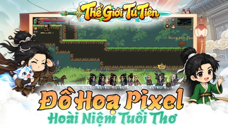 Ảnh trong game Thế Giới Tu Tiên 2