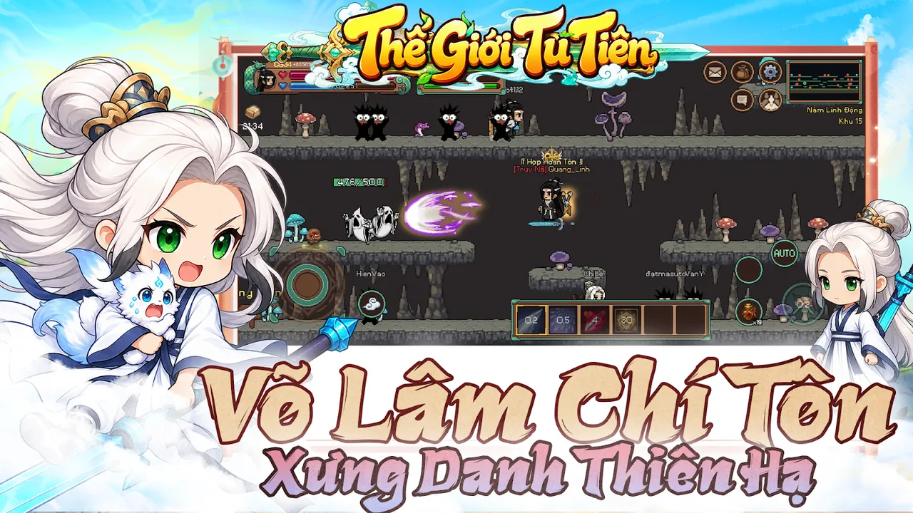 Thế Giới Tu Tiên - ảnh trong game 2