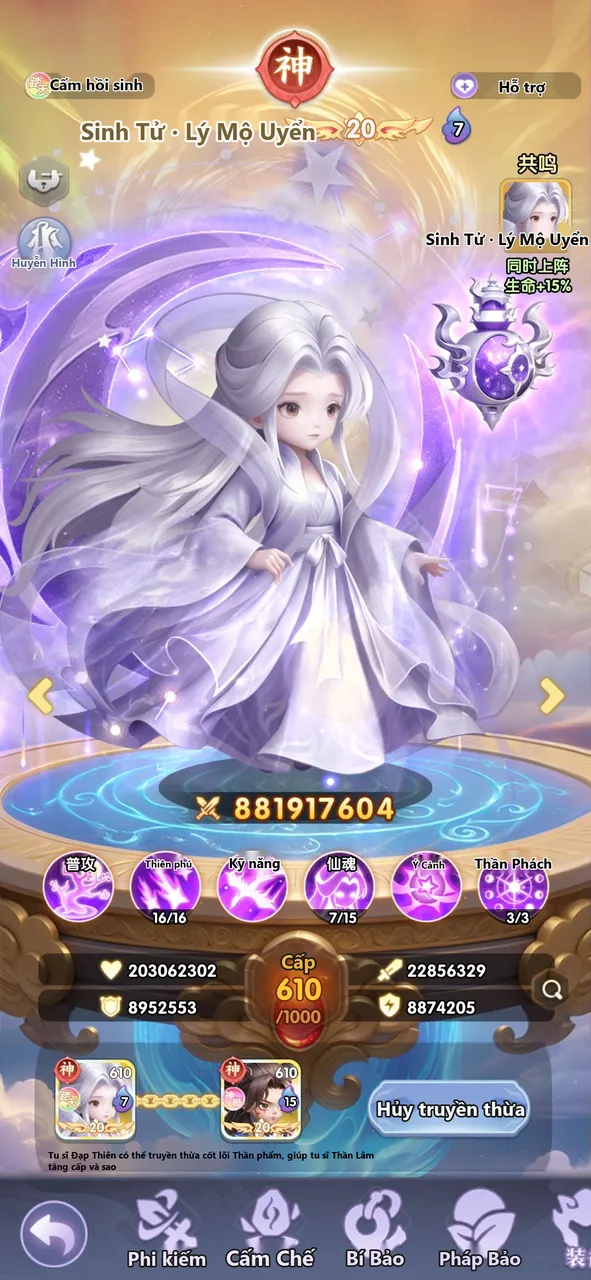 Tiên Nghịch Mobile: Hướng Dẫn Đạp Thiên Uyển Nhi, Chiêu Mộ, Kỹ Năng Và Đội Hình - ảnh hướng dẫn 1