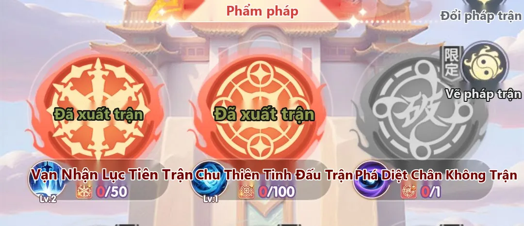Tiên Nghịch Mobile: Đội Hình Chủ C Độn Thiên Truy Kích, Vượt Lực Chiến - ảnh hướng dẫn 2
