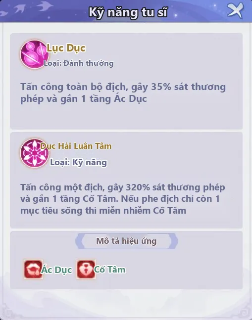 Tiên Nghịch Mobile: Hướng Dẫn Hoặc Tâm · Dục Ấn Chân Quân - ảnh hướng dẫn 4