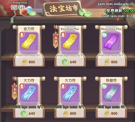 Tiên Nghịch Mobile: Bảng Nguyên Liệu Tăng Sao Pháp Bảo Và Cách Chia Tài Nguyên - ảnh hướng dẫn 5