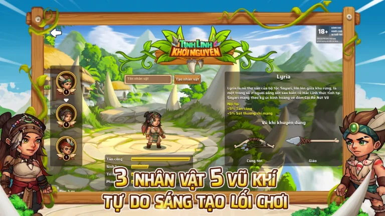 Ảnh trong game Tinh Linh Khởi Nguyên 2
