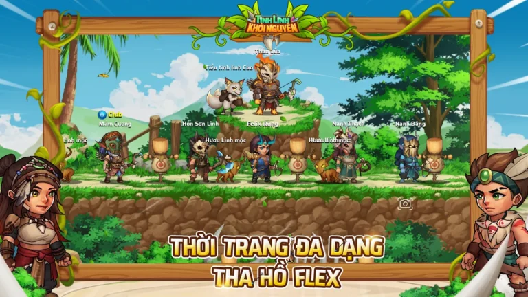 Ảnh trong game Tinh Linh Khởi Nguyên 4