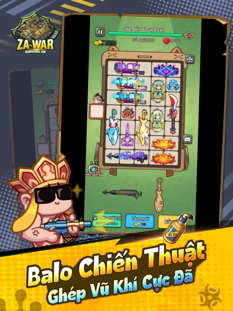 Ảnh trong game ZAWar 5